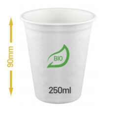 Kubek jednowarstwowy BIO 250ml